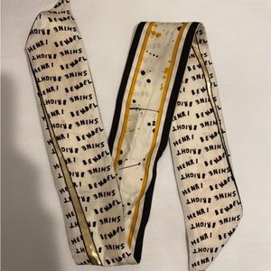 Henry Bendel twilly scarf.
